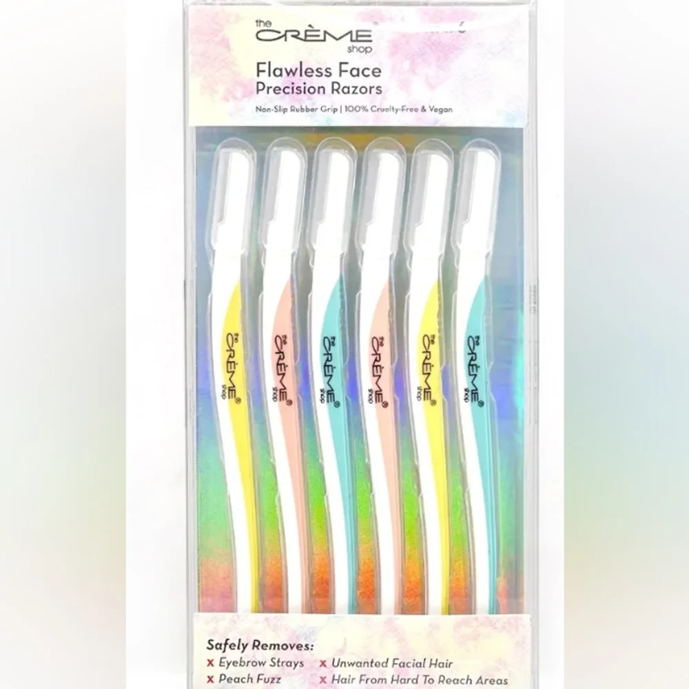 NIB Flawless Face Precision Razors set of 6 - Picture 1 of 3